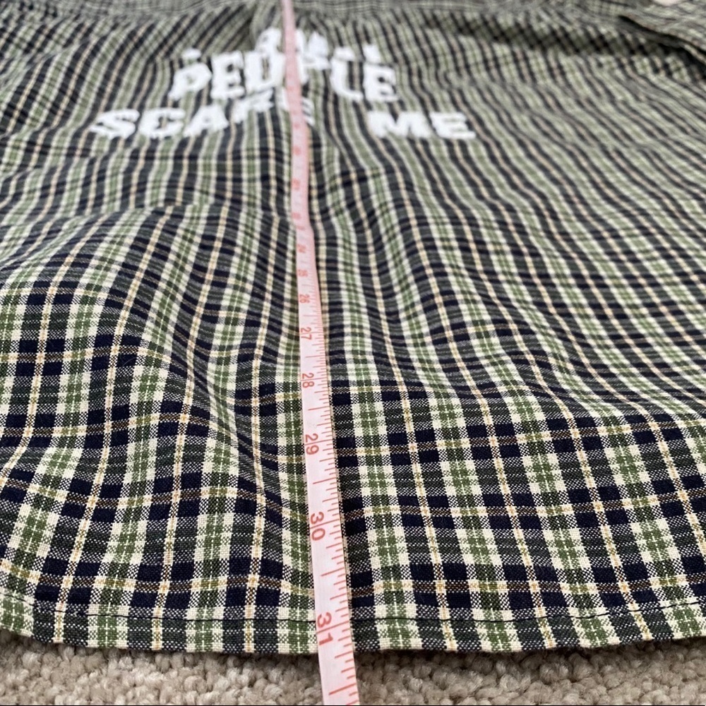 Club Room by Charter Club Button Down Plaid Shirt - Picture 6 of 7